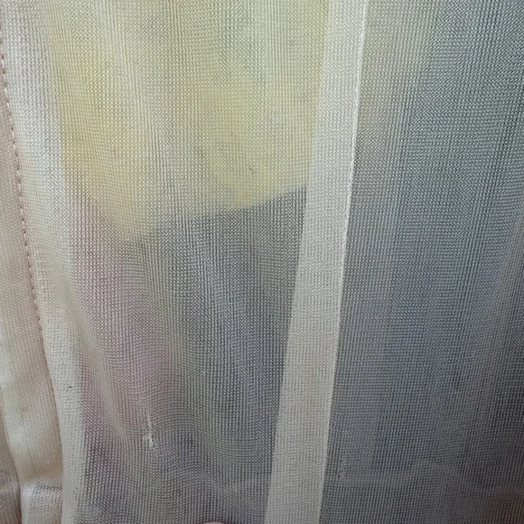 Comme Des Garçons Pink Ruffled lace Tulle sheer Dress - Size small - Picture 13 of 13